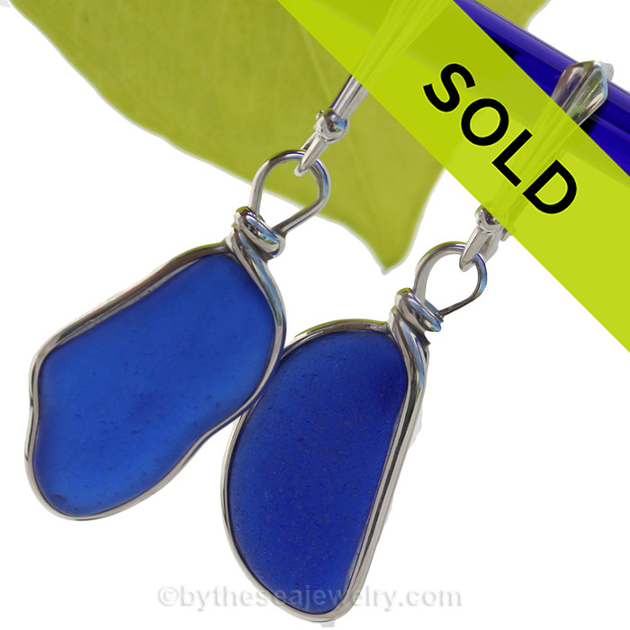 Sorry these sea glass earrings have been sold!