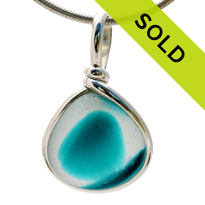 Sorry this sea glass pendant has sold!