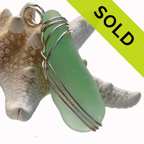 Sorry this seafoam green sea glass pendant has been sold!