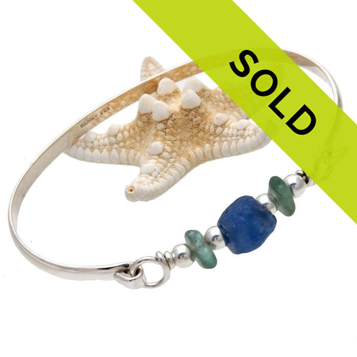 Sorry this sea glass jewelry piece has been sold!