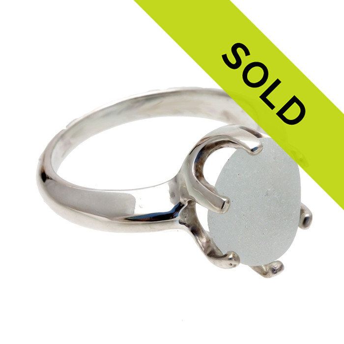 Sorry this sea glass ring has sold!
