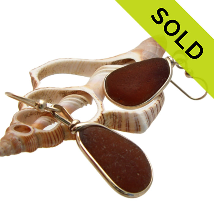 SOLD - Sorry These Sea Glass Earrings Are NO LONGER AVAILABLE!