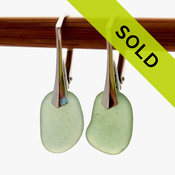 Sorry these sea glass earrings have been sold!