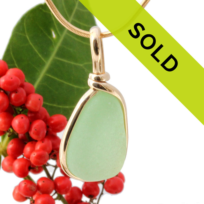 Sorry this sea glass jewelry piece has been sold!