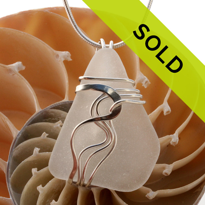 Sorry this sea glass jewelry piece has been sold!