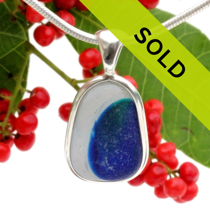 Sorry this sea glass jewelry item is no longer available!