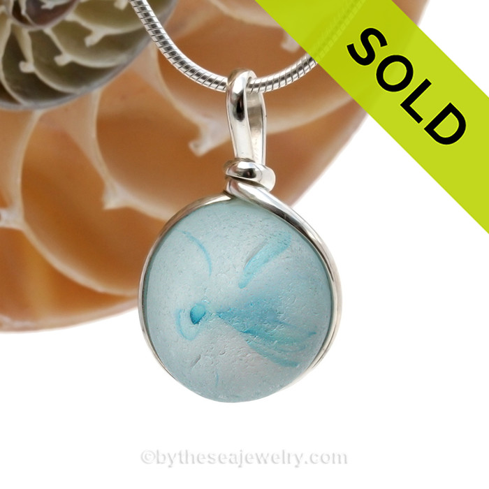 SOLD - Sorry This ULTRA RARE Sea Glass Jewelry Pendant  Is NO LONGER AVAILABLE!