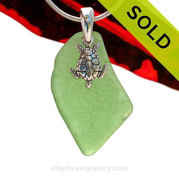 SOLD - Sorry This Sea Glass Necklace Is NO LONGER AVAILABLE!