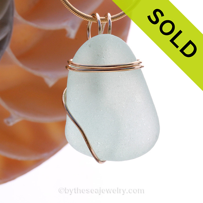 SOLD - Sorry this Rare Sea Glass Pendant is NO LONGER AVAILABLE