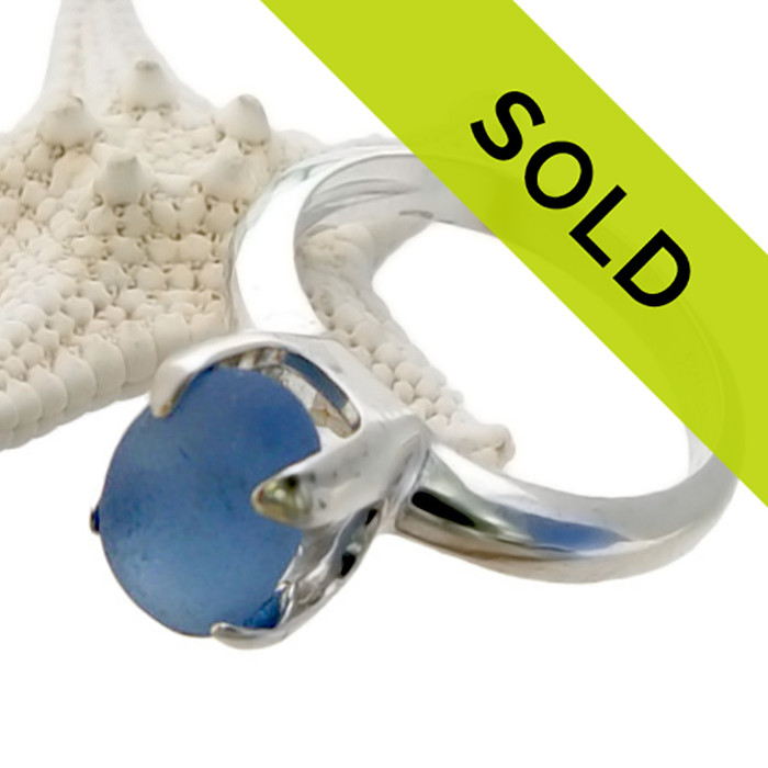 Sorry this sea glass ring has sold!