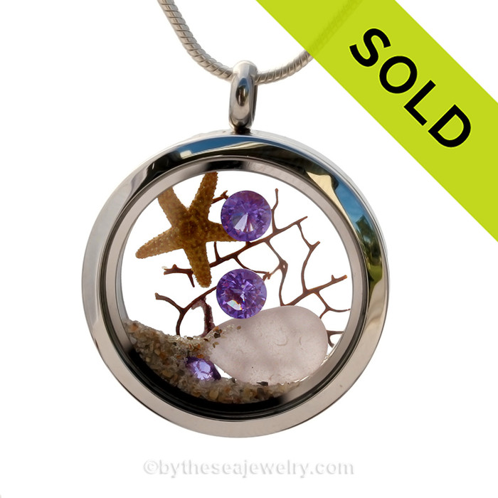 SOLD - Sorry This Sea Glass Jewerly Selection Is NO LONGER AVAILABLE!