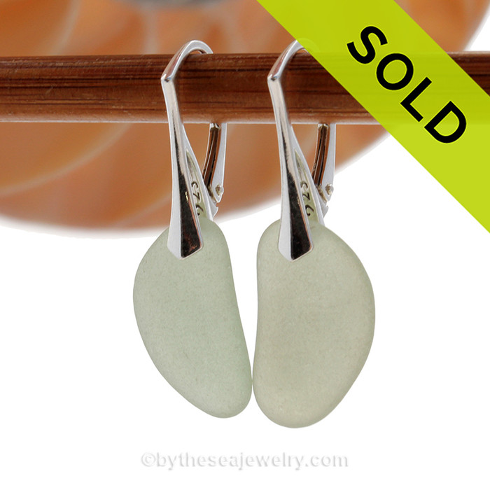 SOLD - Sorry these Sea Glass Earrings are NO LONGER AVAILABLE!