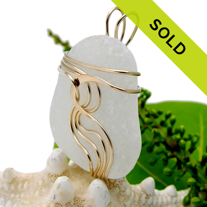 This EXACT sea glass pendant has been SOLD!