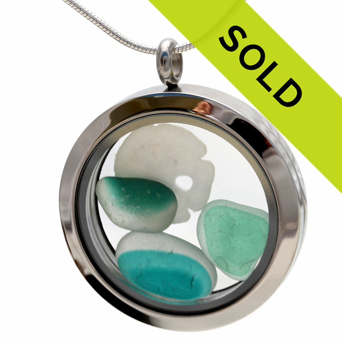 Sorry this end of day sea glass locket has been sold!