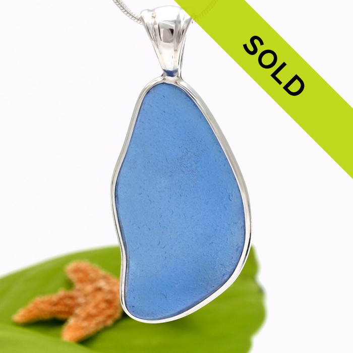 Sorry this Carolina blue sea glass pendant has been sold!