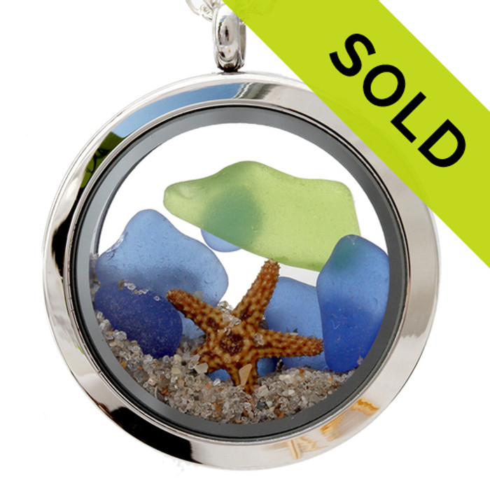 Sorry this sea glass locket has been SOLD!