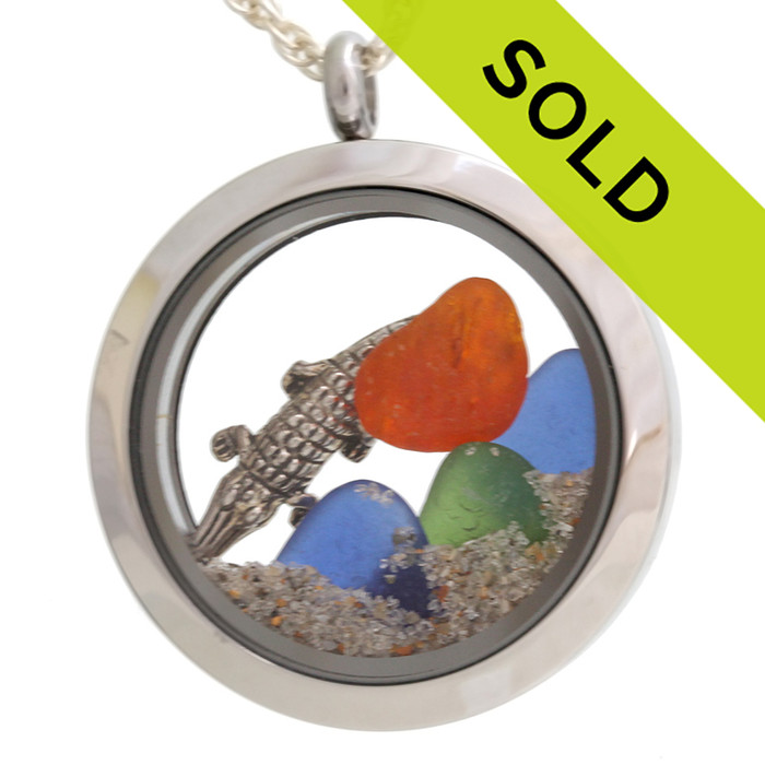 Sorry this sea glass locket has been sold!