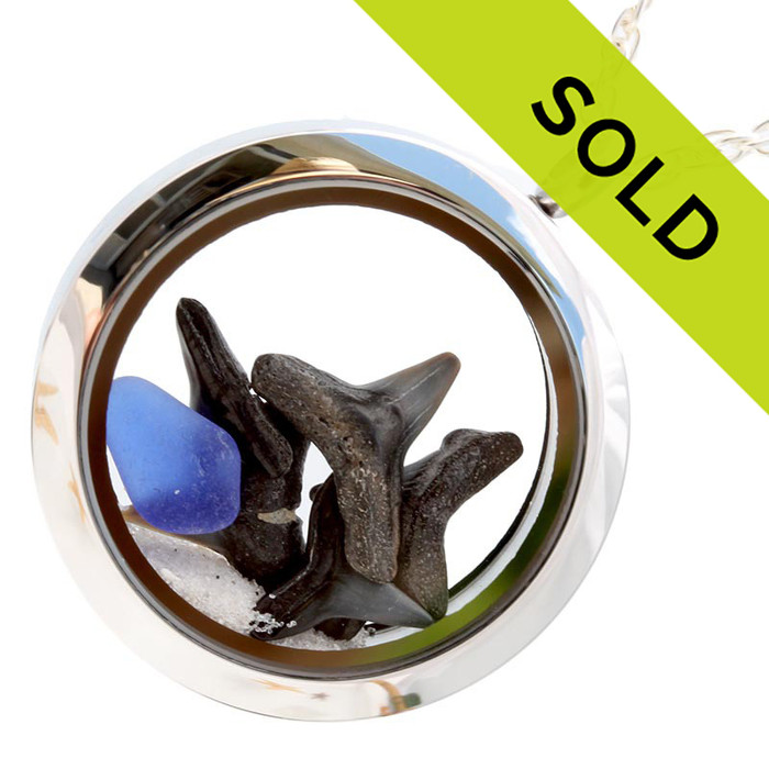 This sea glass jewelry piece has been sold!