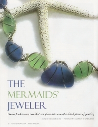 coastal Magazine Sea Glass Jewelry article