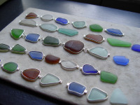 bracelets with supplied sea glass