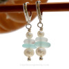 These are the EXACT pair of Sea Glass Earrings you will receive!