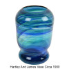 An example of a Hartley and Wood vase circa 1890 that may have been the intended end product for this glass.