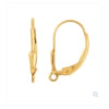 This pair comes on 14K Goldfilled Leverback earrings for pierced ears.