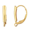 This pair comes on 14K Goldfilled Leverback earrings for pierced ears.