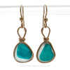 SOLD - Sorry these Sea Glass Earrings are NO LONGER AVAILABLE!