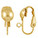 14K Goldfilled Clip Earring Option