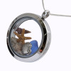 Blue Sea Glass & Sterling sea shell Locket.
This is the EXACT locket you will receive!