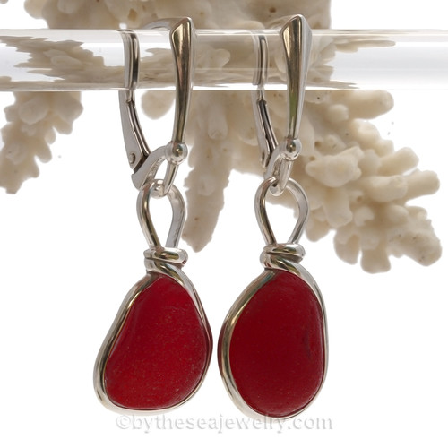 Red Sea Glass | HL Sea and Beach Glass Jewelry | Long Island NY