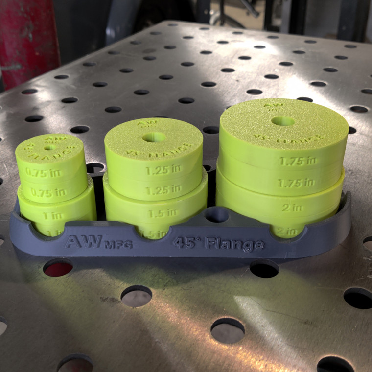 Dimple Die Set -  45° Flange