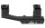 Warne LRSKEL1TW 20MOA Extended Skeletonized 1" MSR Mount - Black 