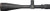 25003  SIII SS 10-50x60mm Rifle Scope - Black|Sightron 25138 