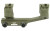 Warne Scope Mounts XSKEL30OD Gen 2 Extended Skeletonized 30mm Scope Mount - Green 