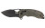 SOG Kiku XR Lock Blackout 12-27-02-57 Clip Point Knife - Black 