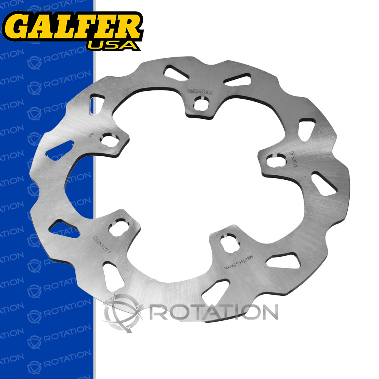 Galfer Floating Wave Motorcycle Brake Rotors | RotationWheels.com