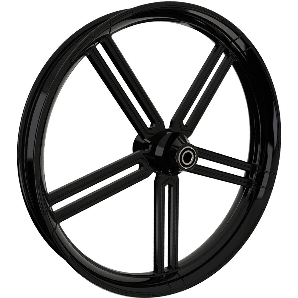 SMT Machining Race Tech Black Harley Wheel | rotationwheels.com