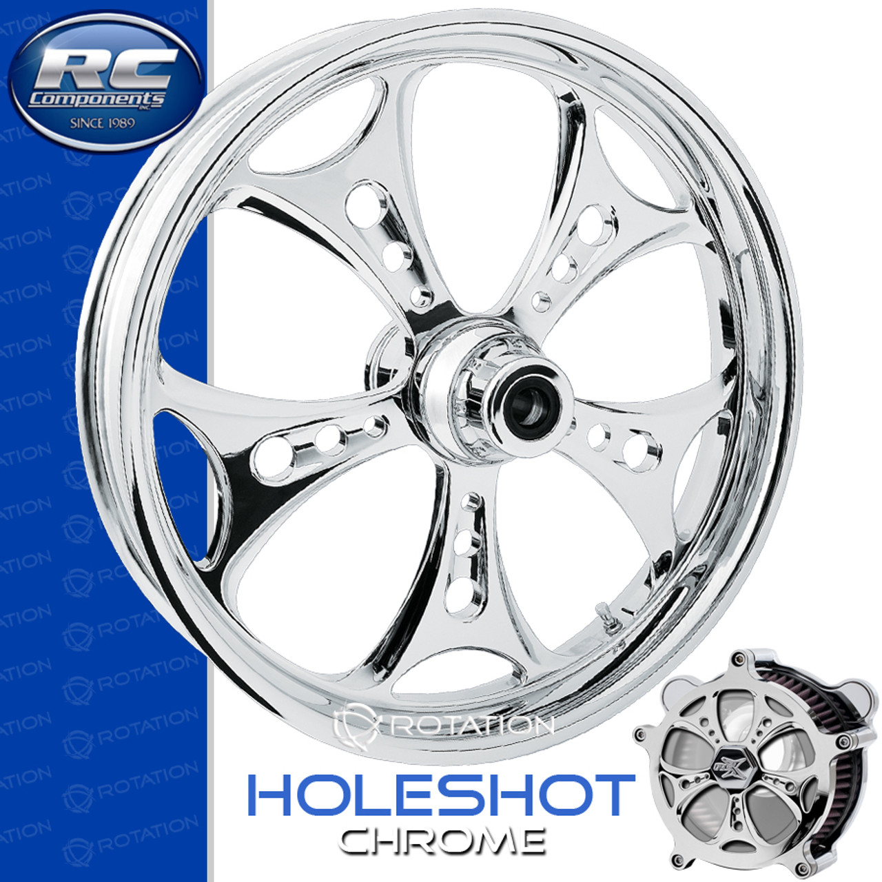 chrome motorcycle wheels