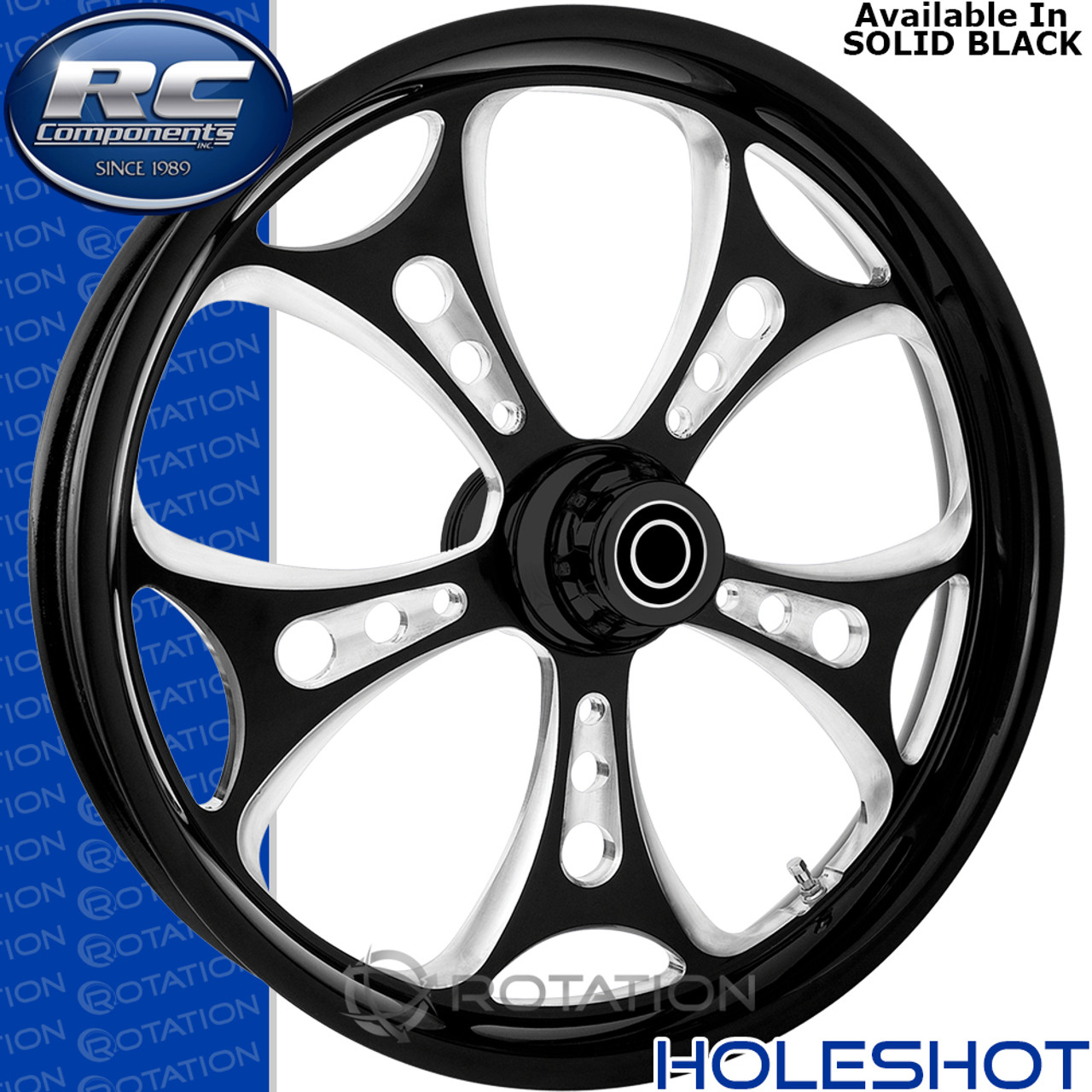 RC Components Holeshot Eclipse Custom Motorcycle Wheel RC Components Holeshot Eclipse Custom Motorcycle Wheel