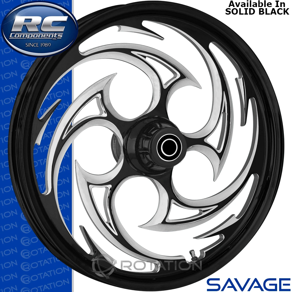 RC Components Savage Eclipse Custom Motorcycle Wheel