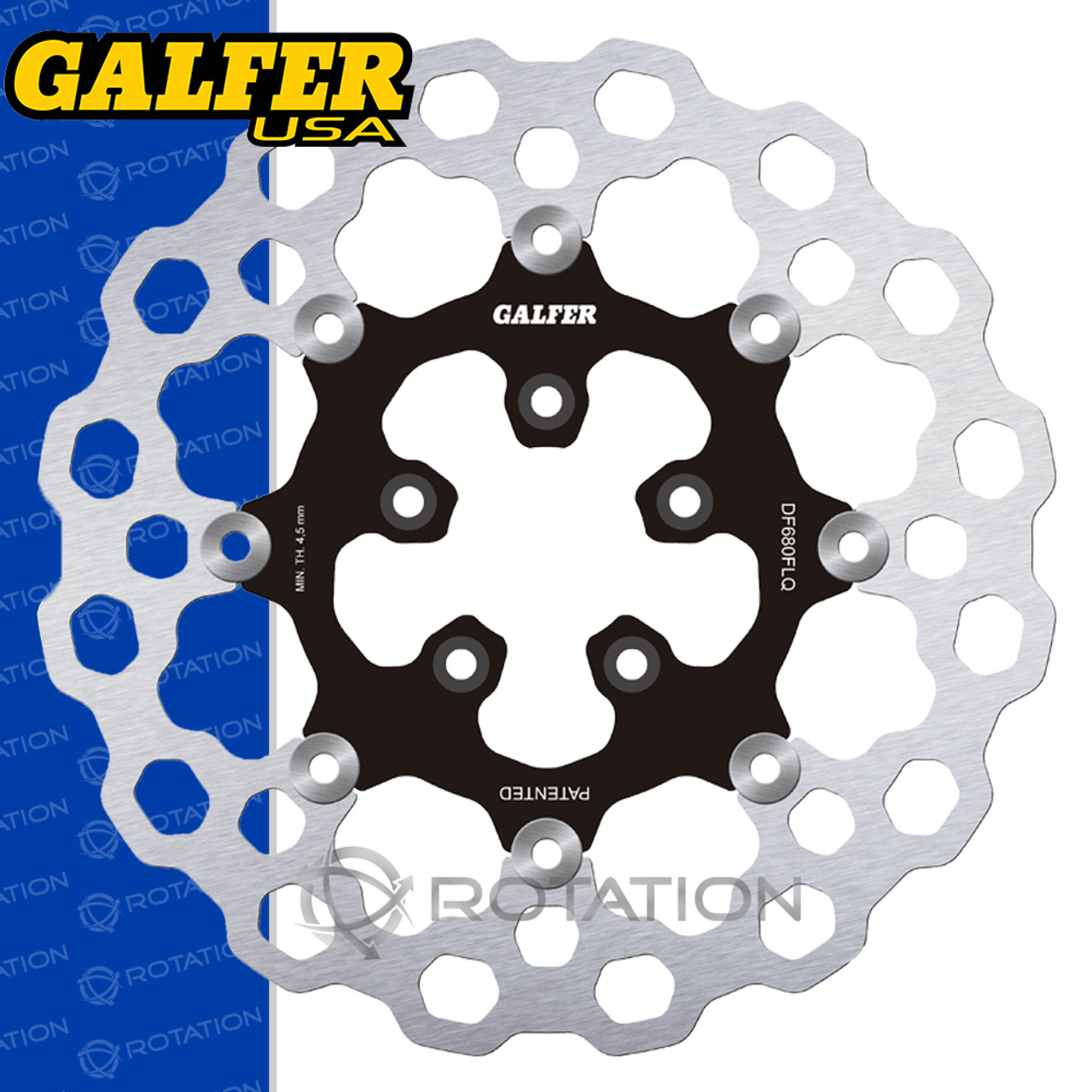 Galfer Floating Wave Motorcycle Brake Rotors | RotationWheels.com