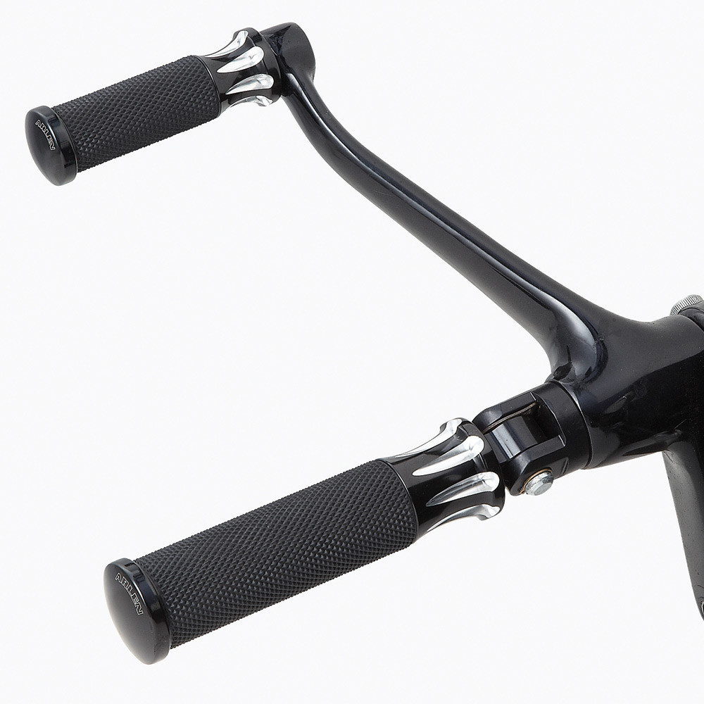 Arlen Ness Deep Cut Fusion Footpegs Black