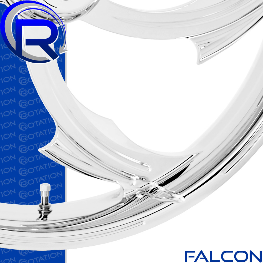 Falcon Chrome Softail Dyna Vrod Wheel | RotationWheels.com