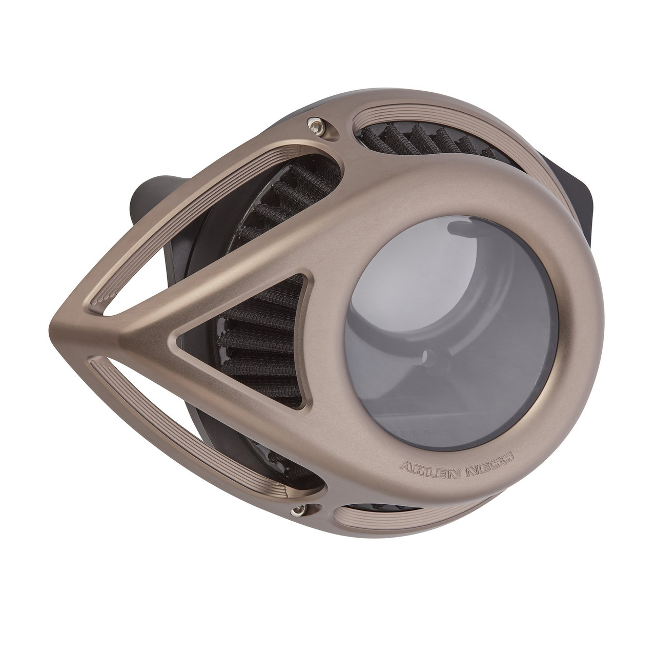 Arlen Ness Clear Tear Air Cleaner Titanium Arlen Ness Clear Tear Air Cleaner Titanium