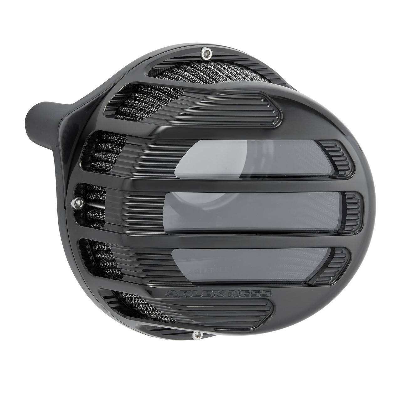 Arlen Ness Sidekick Air Cleaner Black Harley | rotationwheels.com