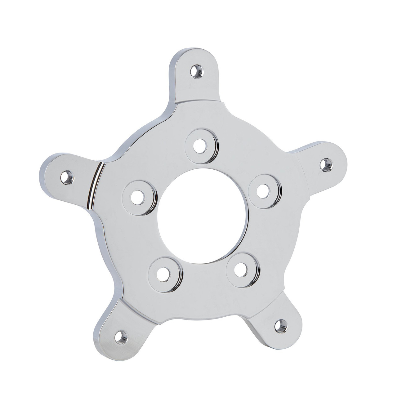 Arlen Ness FLT Brake Rotor Adapter Chrome Universal Fitment Arlen Ness FLT Brake Rotor Adapter Chrome Universal Fitment