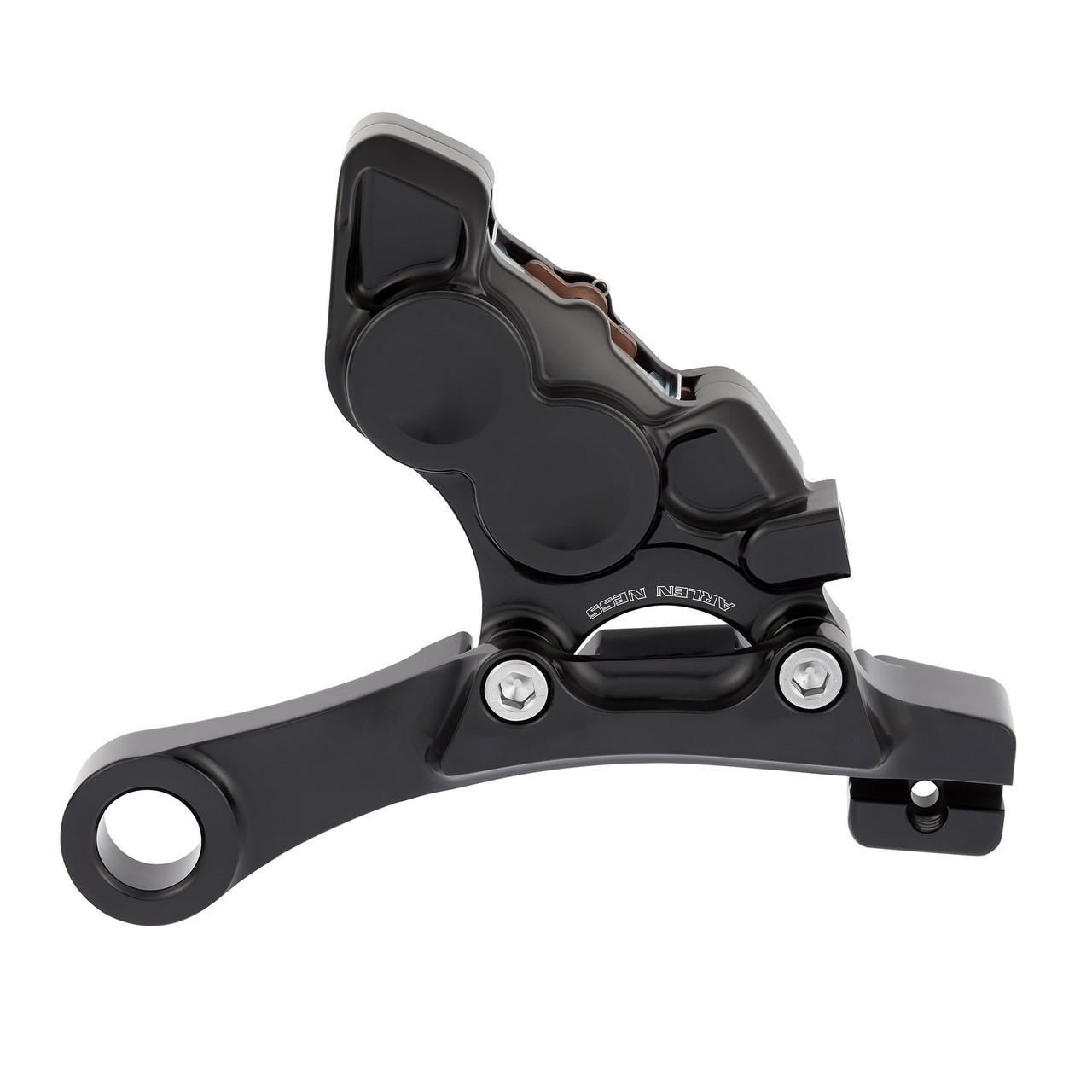 Arlen Ness Rear 4 Piston Brake Calipers Black Harley