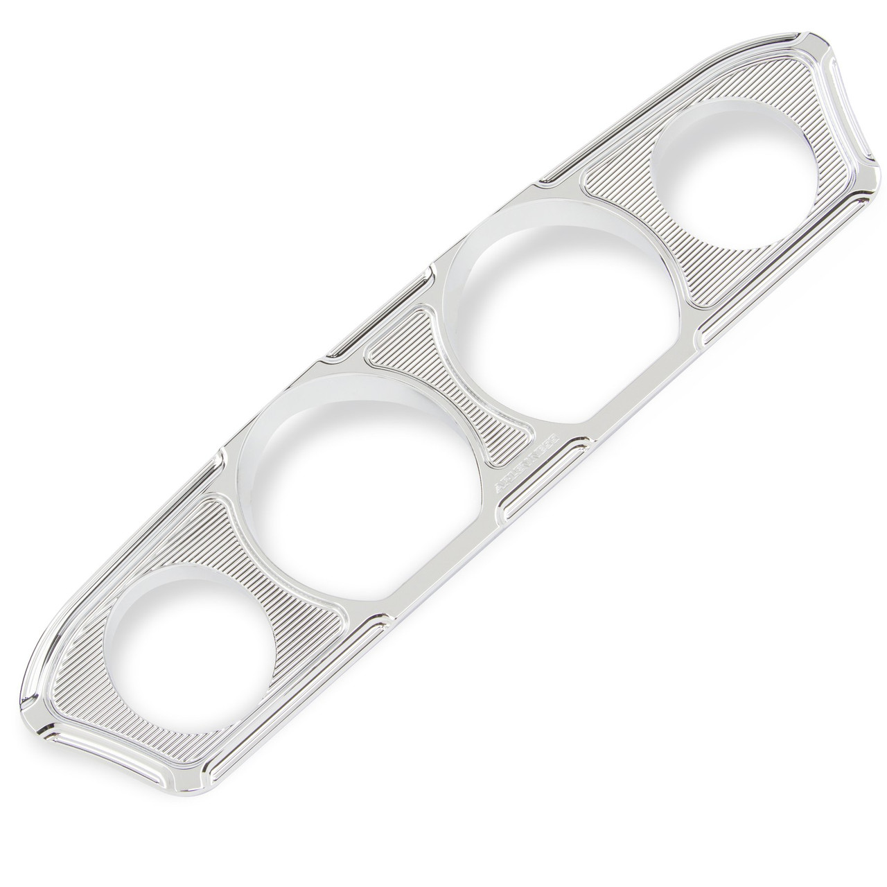 Arlen Ness Beveled Inner Fairing Gauge Trim Chrome Arlen Ness Beveled Inner Fairing Gauge Trim Chrome